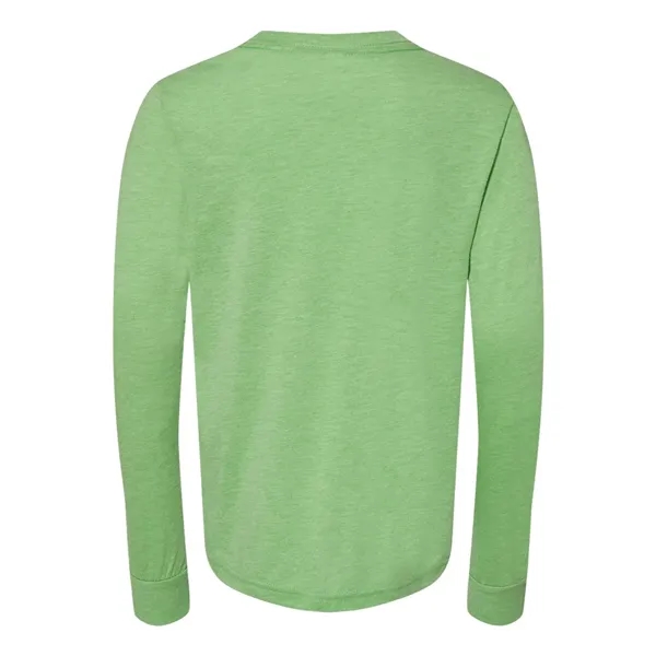 BELLA + CANVAS Youth Triblend Long Sleeve Tee... from ASI 84358 S&S Activewear