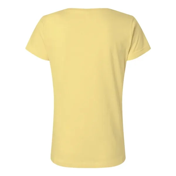 Women's fine jersey longer length T-shirt. Blank product.... from ASI 84358 S&S Activewear