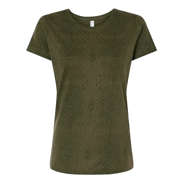 Women's fine jersey longer length T-shirt. Blank product.... from ASI 84358 S&S Activewear