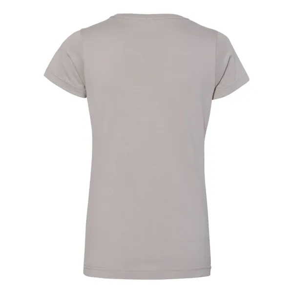 Women's fine jersey longer length T-shirt. Blank product.... from ASI 84358 S&S Activewear