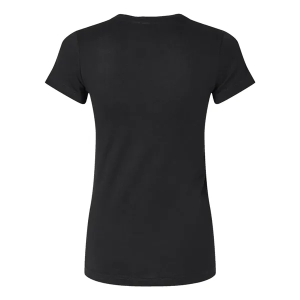 Juniors' fine jersey longer length T-shirt. 4.5 oz. Blank product.... from ASI 84358 S&S Activewear