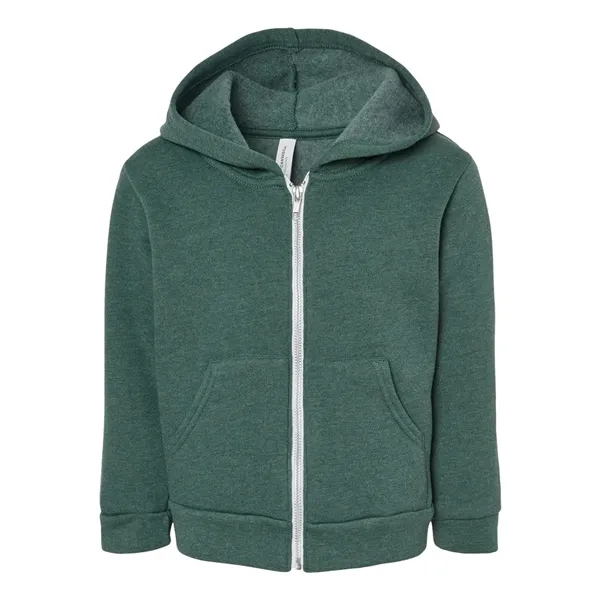 BELLA + CANVAS Toddler Sponge Fleece Full-Zip Hoodie... from ASI 84358 S&S Activewear