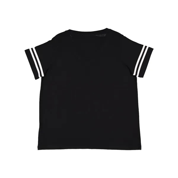 Curvy Collection Women's Vintage Football T-Shirt... from ASI 84358 S&S Activewear