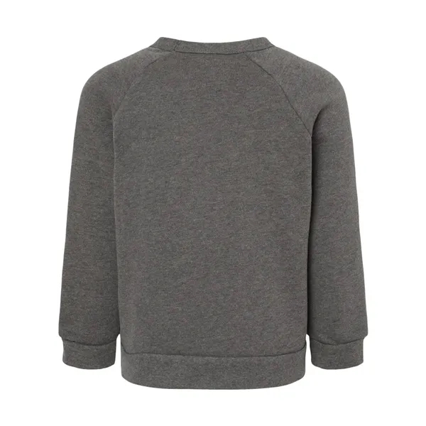 BELLA + CANVAS Toddler Sponge Fleece Raglan Sweatshirt... from ASI 84358 S&S Activewear