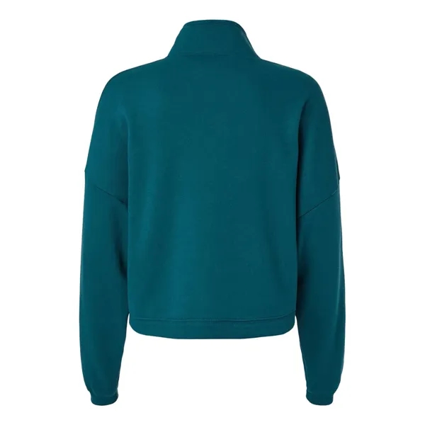 BELLA + CANVAS Women's Sponge Fleece Half Zip Pullover... from ASI 84358 S&S Activewear