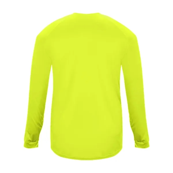Ultimate long sleeve tee with antimicrobial and moisture-wicking fabric with sun... from ASI 84358 S&S Activewear