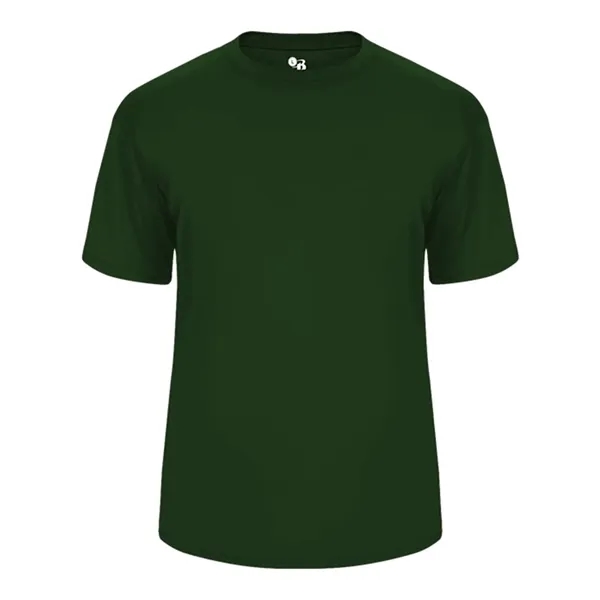 Ultimate tee made of 100% polyester with moisture-wicking, antimicrobial enhancements, and... from ASI 84358 S&S Activewear