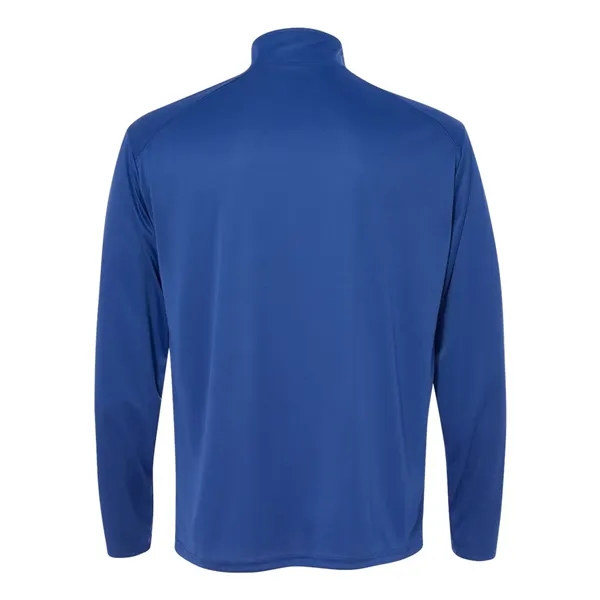 Quarter zip pullover with contrasting inner collar... from ASI 84358 S&S Activewear