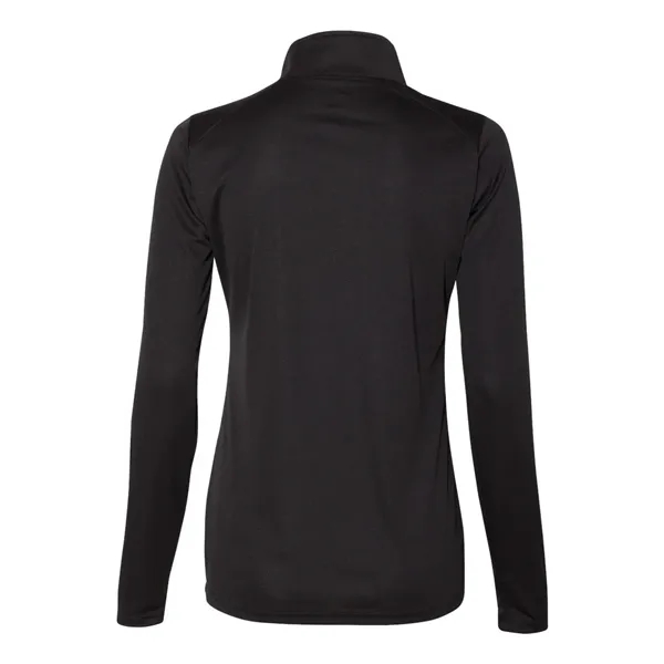 Ladies 1/4 zip pullover with thumb holes... from ASI 84358 S&S Activewear