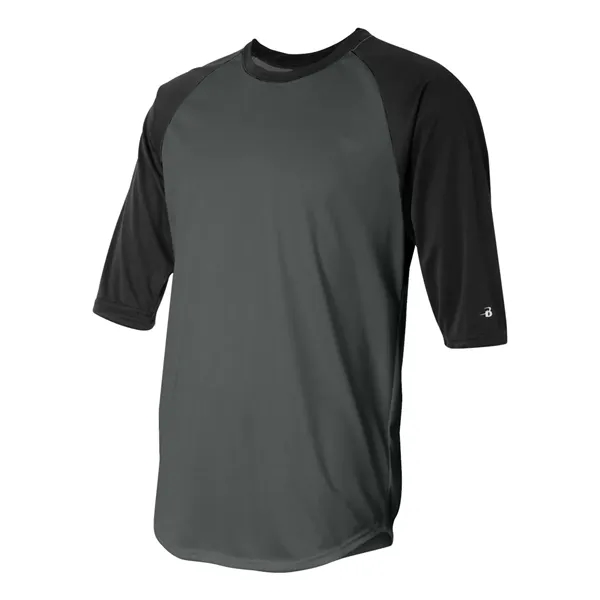 Three-quarter raglan sleeve baseball t-shirt... from ASI 84358 S&S Activewear