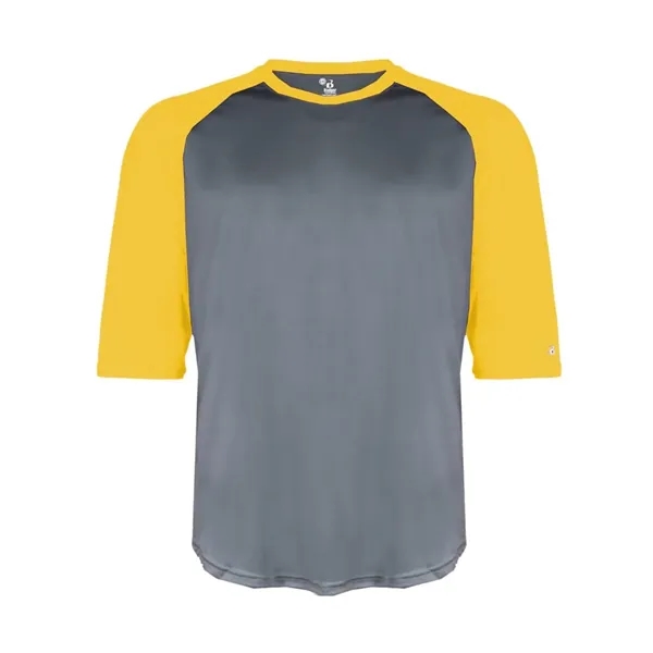 Three-quarter raglan sleeve baseball t-shirt... from ASI 84358 S&S Activewear