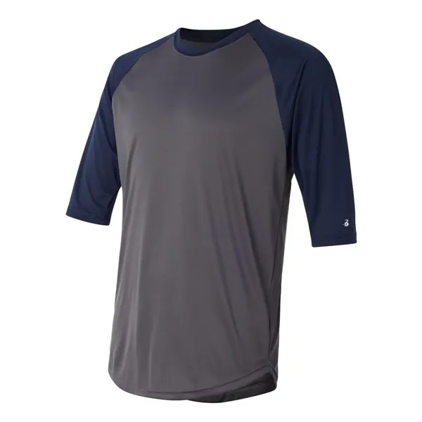Three-quarter raglan sleeve baseball t-shirt... from ASI 84358 S&S Activewear