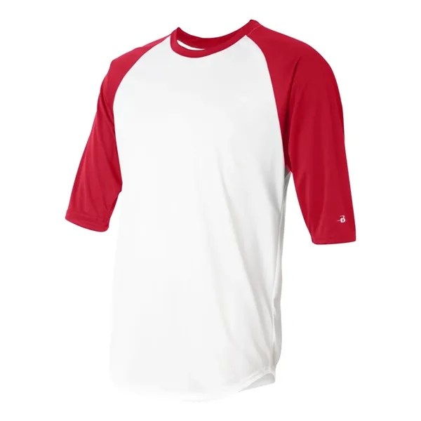 Three-quarter raglan sleeve baseball t-shirt... from ASI 84358 S&S Activewear
