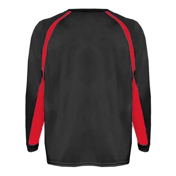 Long sleeve t-shirt equipped with moisture-management and anti-microbial technology.... from ASI 84358 S&S Activewear