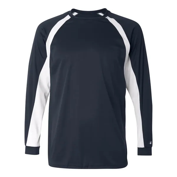 Long sleeve t-shirt equipped with moisture-management and anti-microbial technology.... from ASI 84358 S&S Activewear