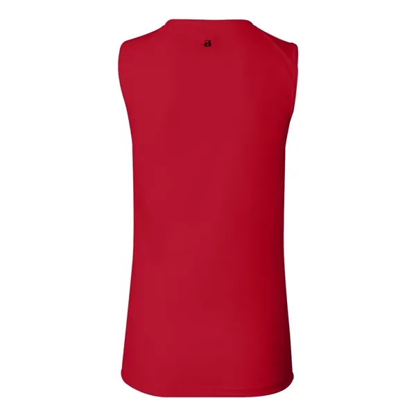 Women's sleeveless sporty t-shirt with moisture management fabric. Blank product.... from ASI 84358 S&S Activewear