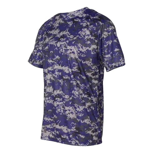 Badger B-Dry Core Digital Camo T-Shirt, blank.... from ASI 84358 S&S Activewear
