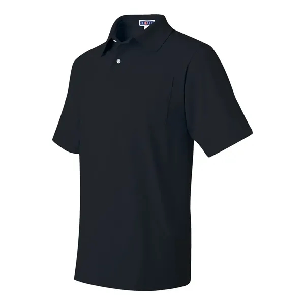 Cotton/polyester jersey knit sport shirt with SpotShield protection to repel water... from ASI 84358 S&S Activewear