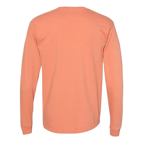 Comfort Colors Long Sleeve T-Shirt With Pocket, blank.... from ASI 84358 S&S Activewear
