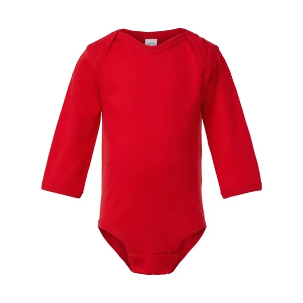 Rabbit Skins Infant Fine Jersey Long Sleeve Bodysuit... from ASI 84358 S&S Activewear
