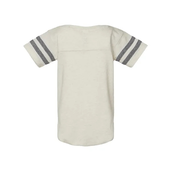 Football jersey bodysuit with 3-snap closure and EasyTear™ label.... from ASI 84358 S&S Activewear