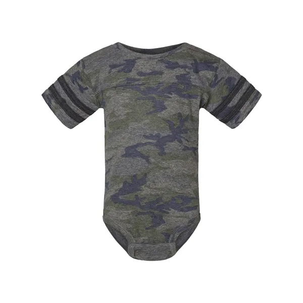 Football jersey bodysuit with 3-snap closure and EasyTear™ label.... from ASI 84358 S&S Activewear