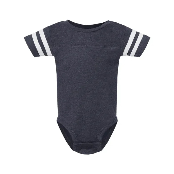 Football jersey bodysuit with 3-snap closure and EasyTear™ label.... from ASI 84358 S&S Activewear