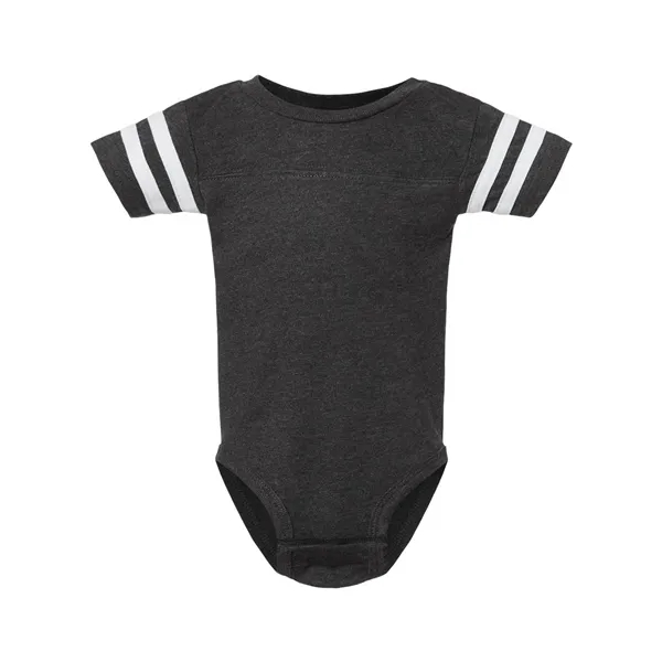 Football jersey bodysuit with 3-snap closure and EasyTear™ label.... from ASI 84358 S&S Activewear