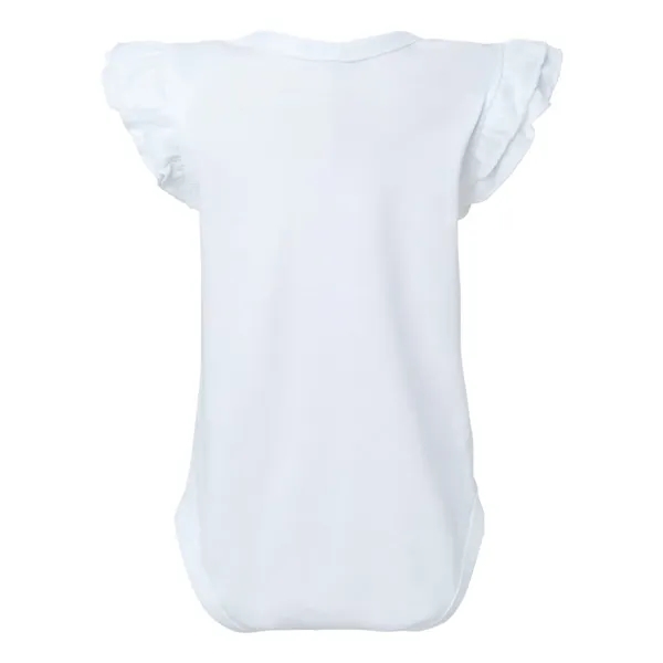 Rabbit Skins Infant Flutter Sleeve Baby Rib Bodysuit... from ASI 84358 S&S Activewear