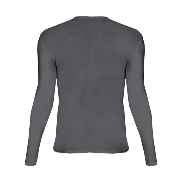Long sleeve compression T-shirt with double-needle hem and Badger heat seal... from ASI 84358 S&S Activewear