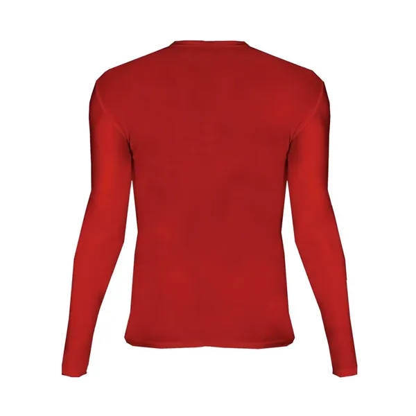 Long sleeve compression T-shirt with double-needle hem and Badger heat seal... from ASI 84358 S&S Activewear