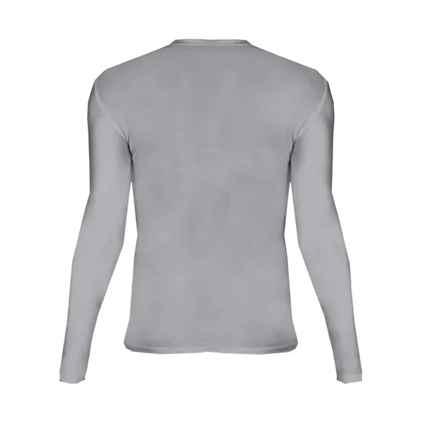 Long sleeve compression T-shirt with double-needle hem and Badger heat seal... from ASI 84358 S&S Activewear