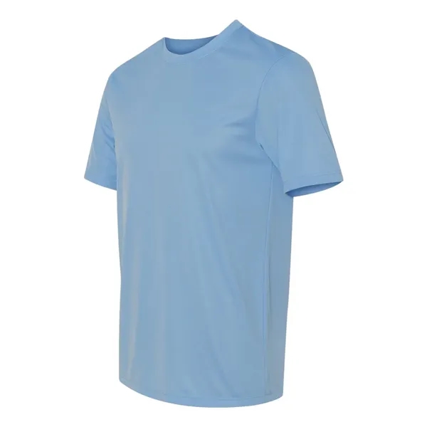 100% polyester T-shirt with moisture wicking, 50+ UPF rating, and double-needle... from ASI 84358 S&S Activewear