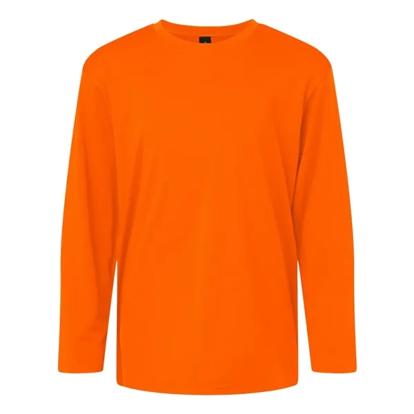 AllPro Pro-Lock Youth Performance Long Sleeve T-Shirt... from ASI 84358 S&S Activewear