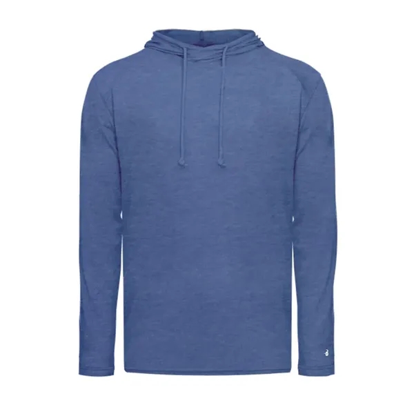 Badger Tri-Blend Surplice Hooded Long Sleeve T-Shirt... from ASI 84358 S&S Activewear