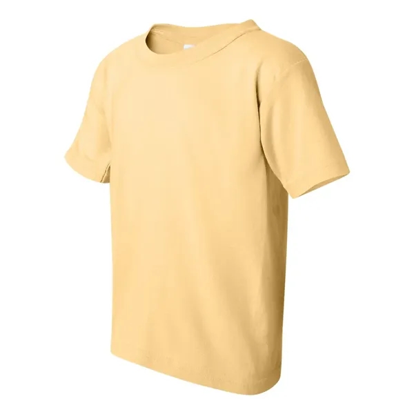 Youth 5.3 oz pre-shrunk, 100% heavy cotton t-shirt. Blank product.... from ASI 84358 S&S Activewear
