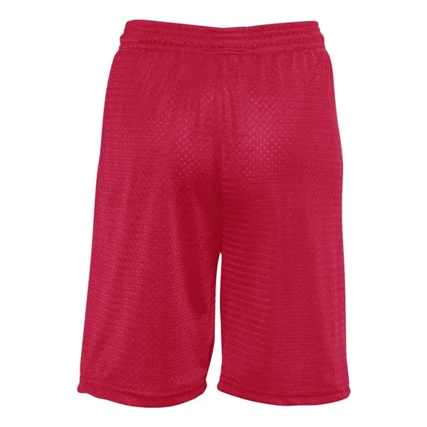 Youth polyester mesh shorts, blank.... from ASI 84358 S&S Activewear
