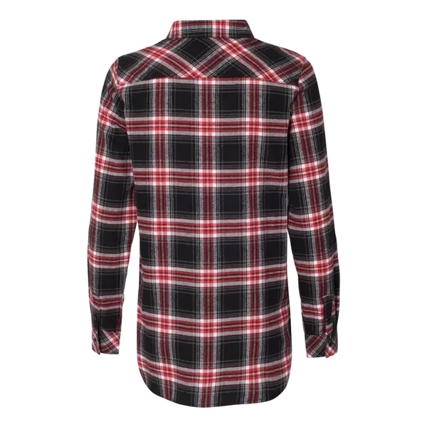 Women's yarn-dyed flannel long sleeve shirt made of 100% cotton with... from ASI 84358 S&S Activewear