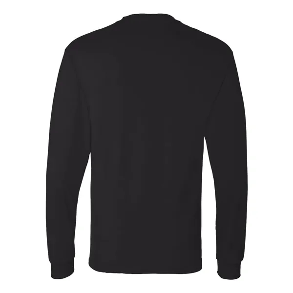 Long sleeve T-shirt made of 100% ComfortSoft® cotton with shoulder-to-shoulder taping... from ASI 84358 S&S Activewear