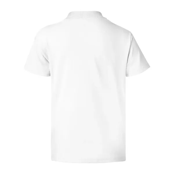 Youth-sized T-shirt made of cotton/poly with 5% recycled polyester from plastic... from ASI 84358 S&S Activewear
