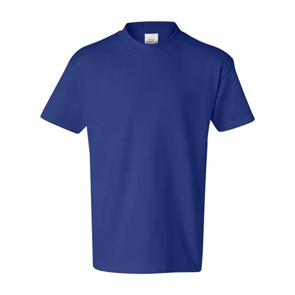 Youth short sleeve T-shirt with lay flat collar, and double-needle stitching.... from ASI 84358 S&S Activewear