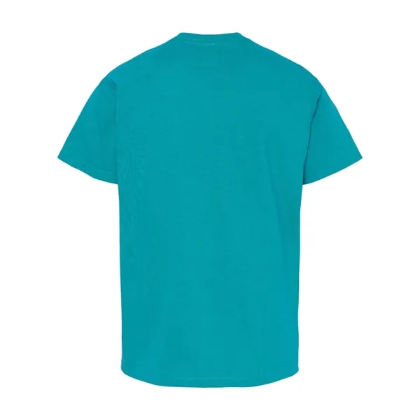 Youth short sleeve T-shirt made of 100% ComfortSoft® cotton with a... from ASI 84358 S&S Activewear