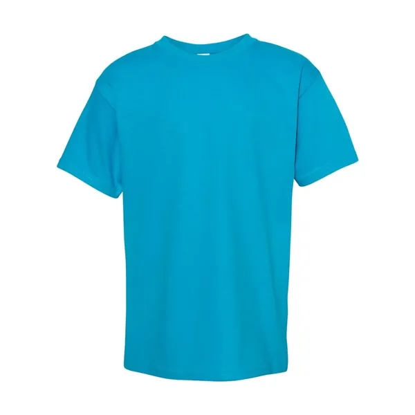 Youth short sleeve T-shirt made of 100% ComfortSoft® cotton with a... from ASI 84358 S&S Activewear
