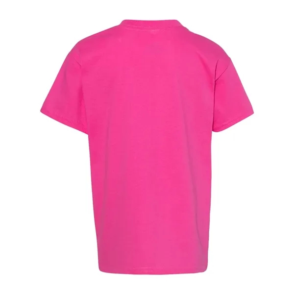 Youth short sleeve T-shirt made of 100% ComfortSoft® cotton with a... from ASI 84358 S&S Activewear