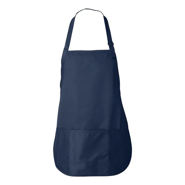 Apron with rounded edge finished bottom. Blank product.... from ASI 84358 S&S Activewear