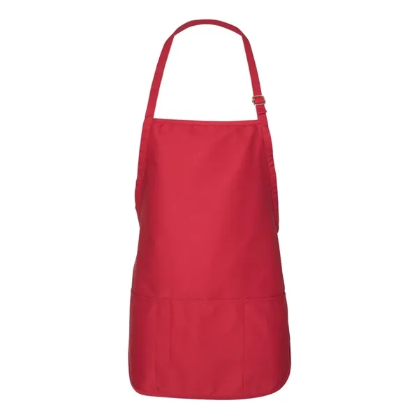 Apron with rounded edge finished bottom. Blank product.... from ASI 84358 S&S Activewear