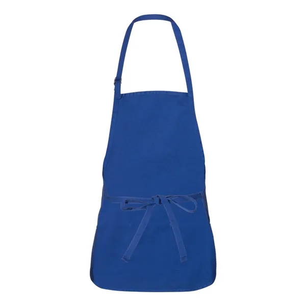 Apron with rounded edge finished bottom. Blank product.... from ASI 84358 S&S Activewear