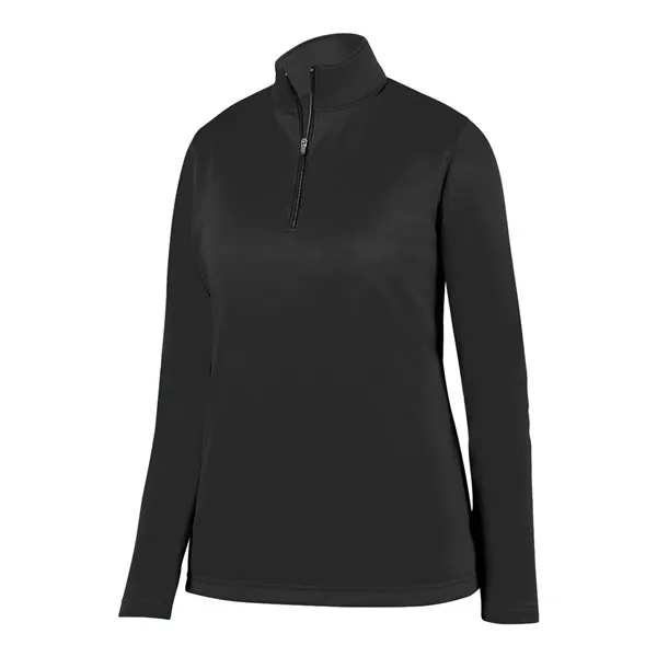 Women's Wicking Fleece Quarter-Zip Pullover... from ASI 84358 S&S Activewear