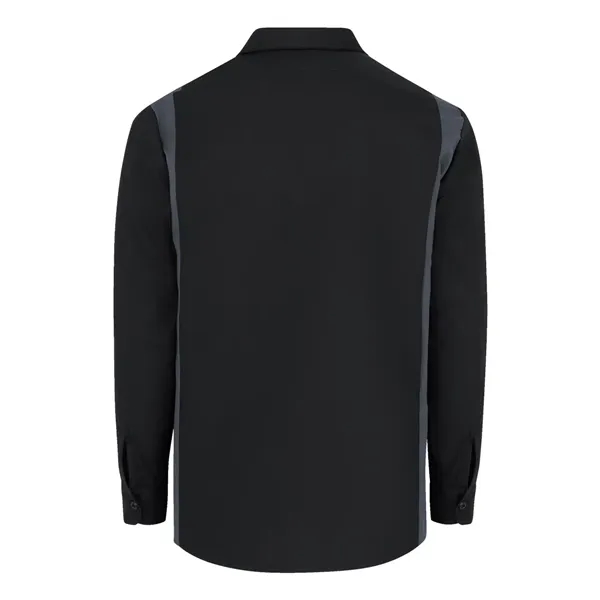 Dickies Industrial Colorblocked Long Sleeve Shirt... from ASI 84358 S&S Activewear