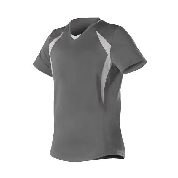 Girls' Short Sleeve Fastpitch Jersey... from ASI 84358 S&S Activewear
